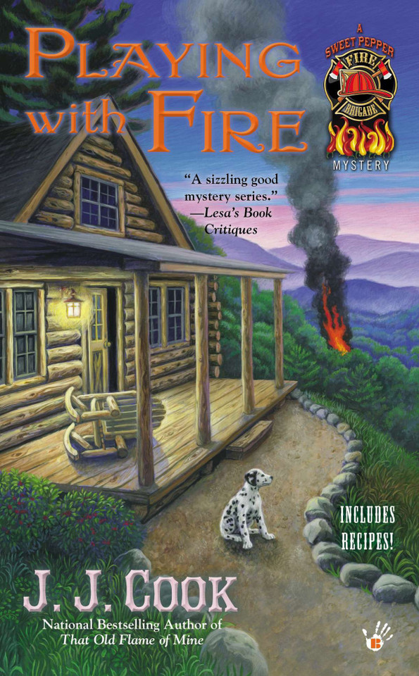 Playing with Fire (A Sweet Pepper Fire Brigade) book cover by J. J. Cook