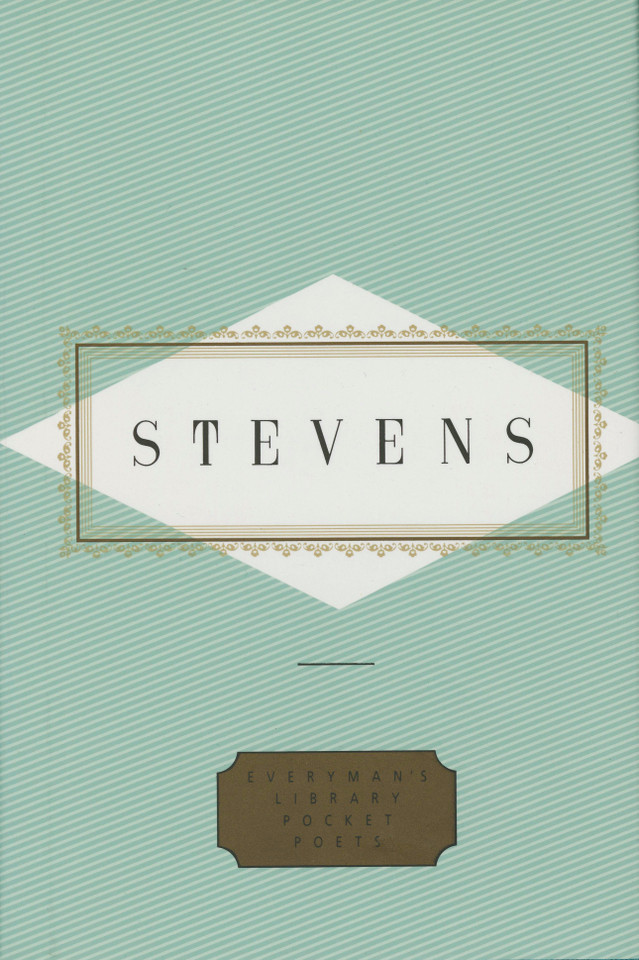 Stevens: Poems: Selected by Helen Vendler (Everyman's Library Pocket Poets Series) book cover by Wallace Stevens