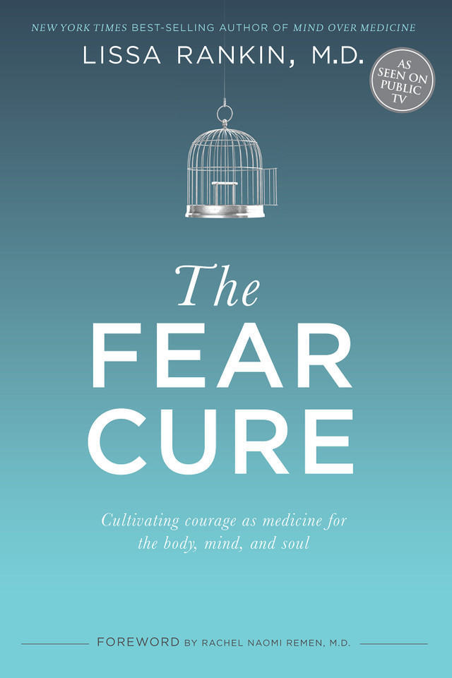 The Fear Cure: Cultivating Courage as Medicine for the Body, Mind, and Soul book cover by Lissa Rankin, M.D.