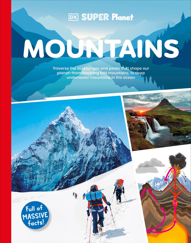 DK Super Planet Mountains (DK Super Planet) book cover by DK