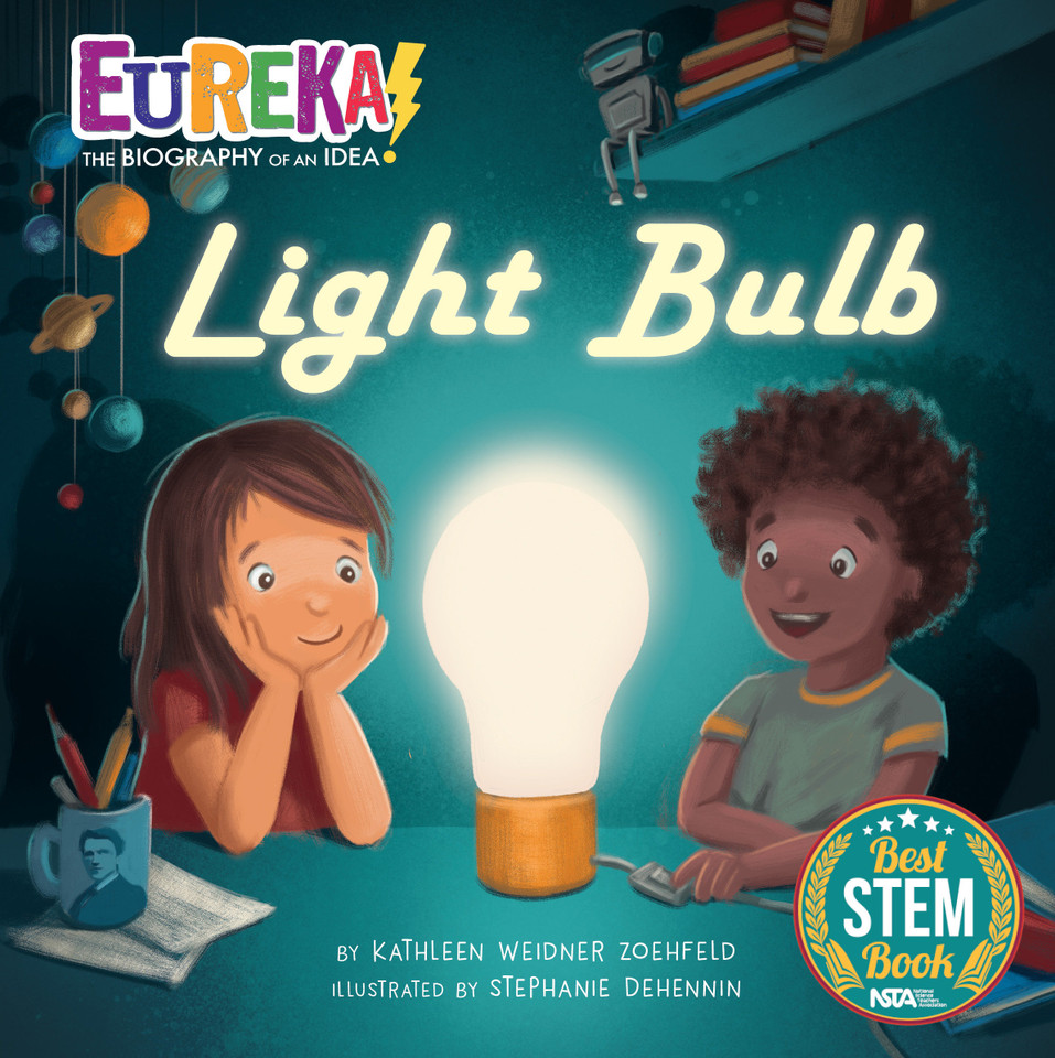 Light Bulb: Eureka! The Biography of an Idea (Eureka! The Biography of an Idea) book cover by Kathleen Weidner Zoehfeld