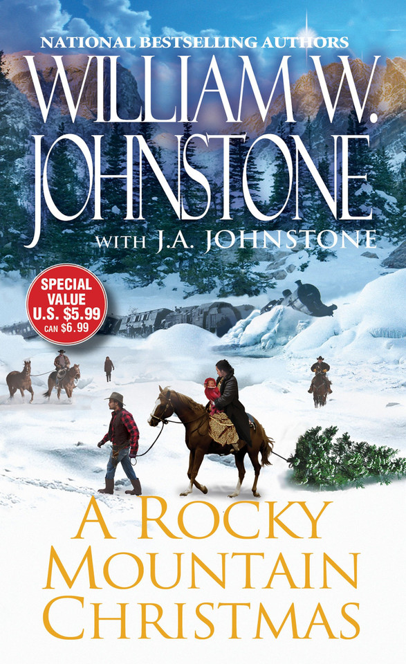 A Rocky Mountain Christmas book cover by William W. Johnstone, J.A. Johnstone