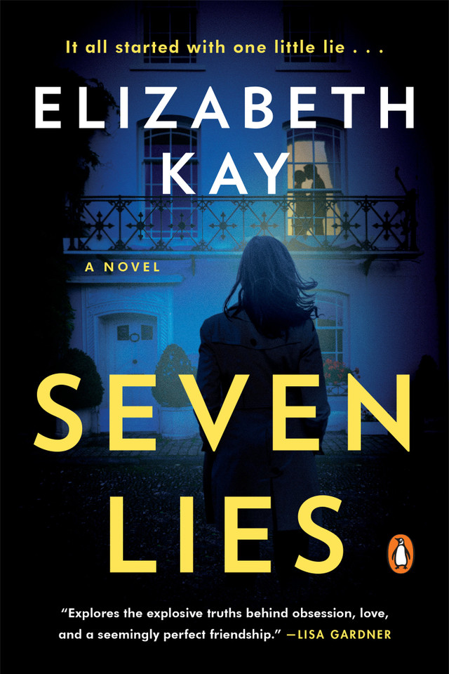 Seven Lies: A Novel book cover by Elizabeth Kay