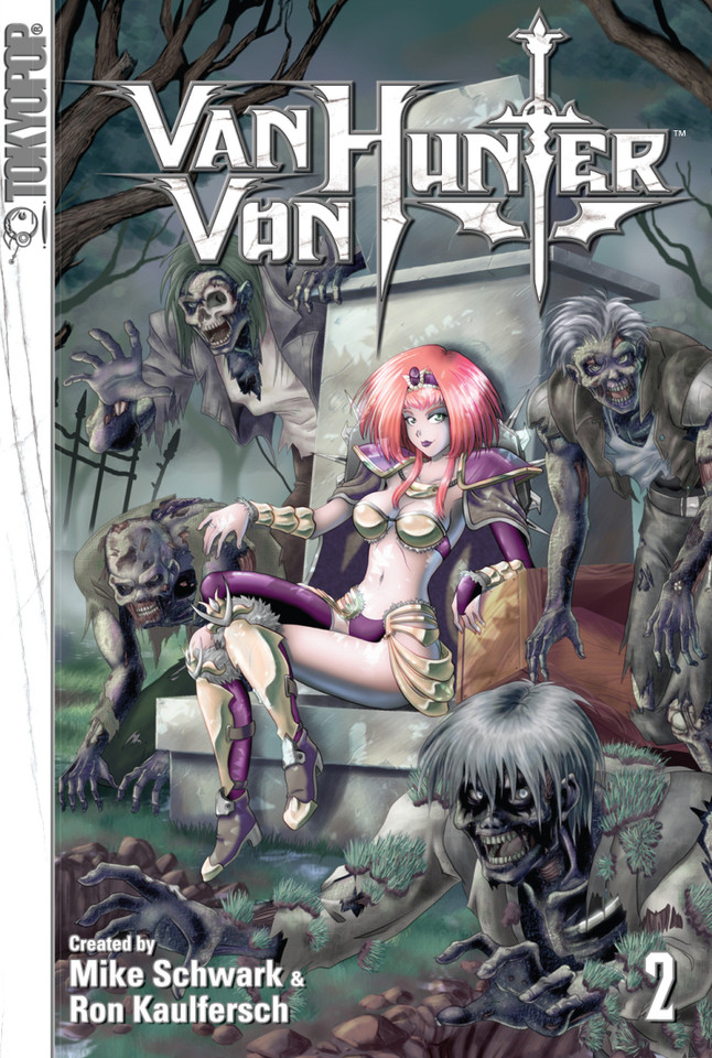 Van Von Hunter, Volume 2 book cover by Mike Schwark