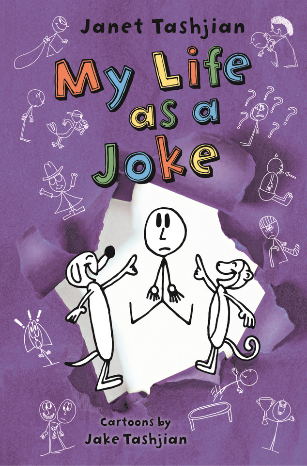 My Life as a Joke book cover by Janet Tashjian