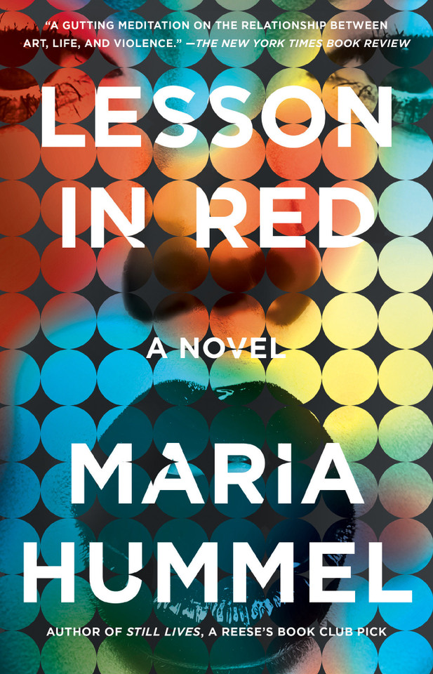 Lesson in Red: A Novel (Still Lives) book cover by Maria Hummel