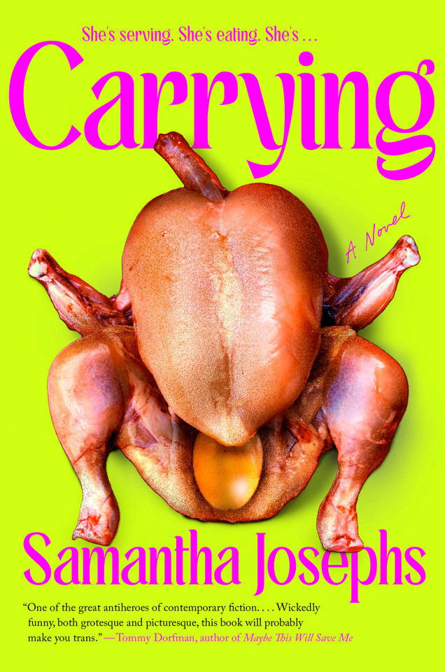 Carrying book cover by Samantha Josephs