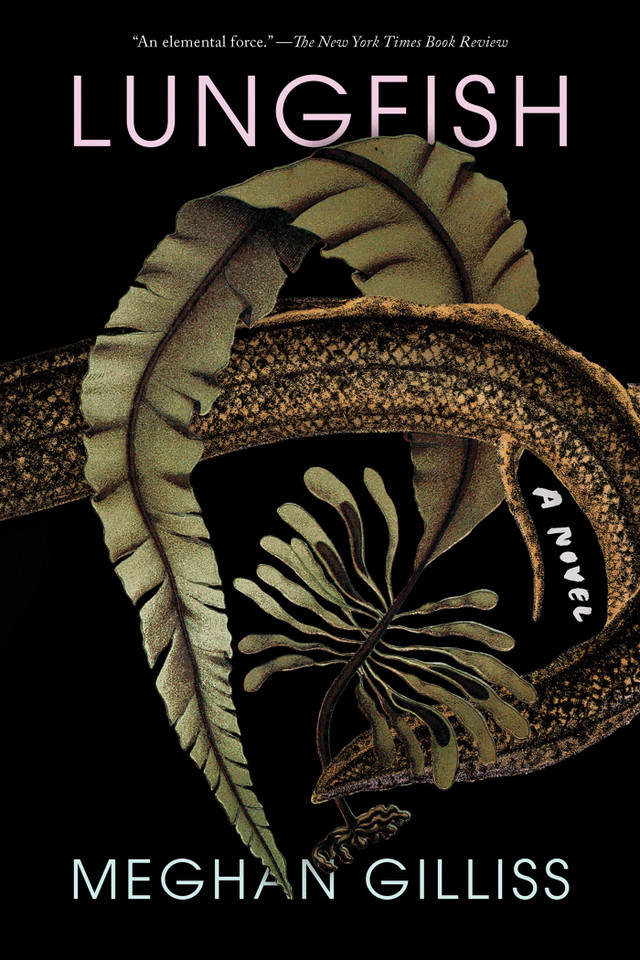 Lungfish: A Novel book cover by Meghan Gilliss