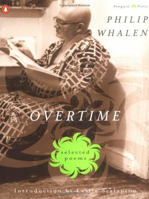 Overtime: Selected Poems (Penguin Poets) book cover by Philip Whalen