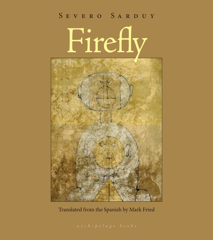 Firefly book cover by Severo Sarduy