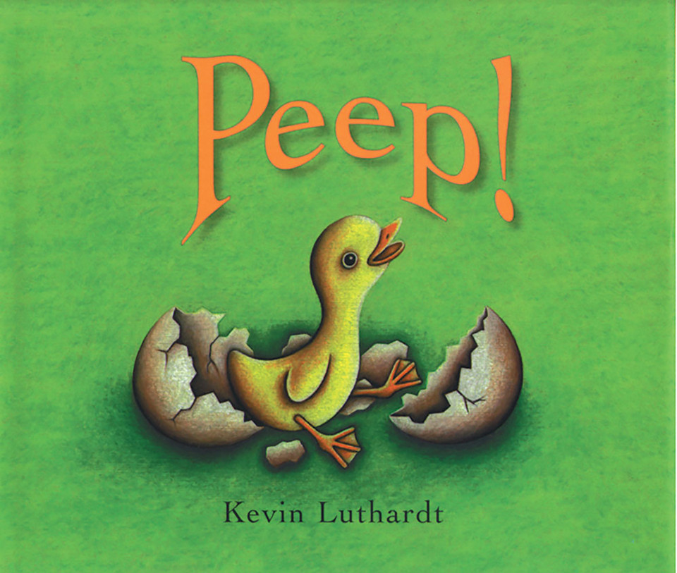 Peep! book cover by Kevin Luthardt