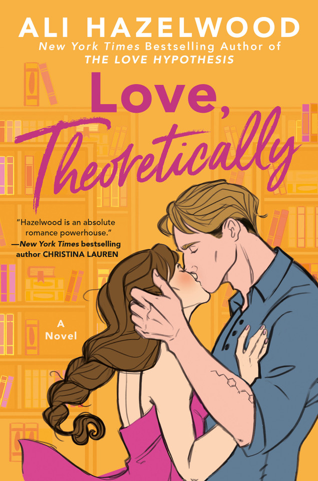 Love, Theoretically book cover by Ali Hazelwood