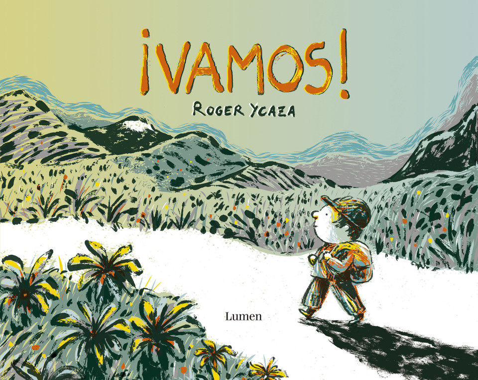 ¡Vamos! / Let's Go! book cover by Roger Ycaza