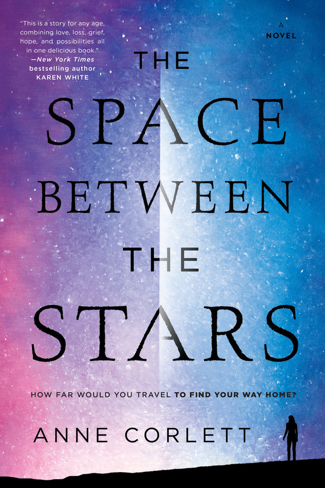 The Space Between the Stars book cover by Anne Corlett