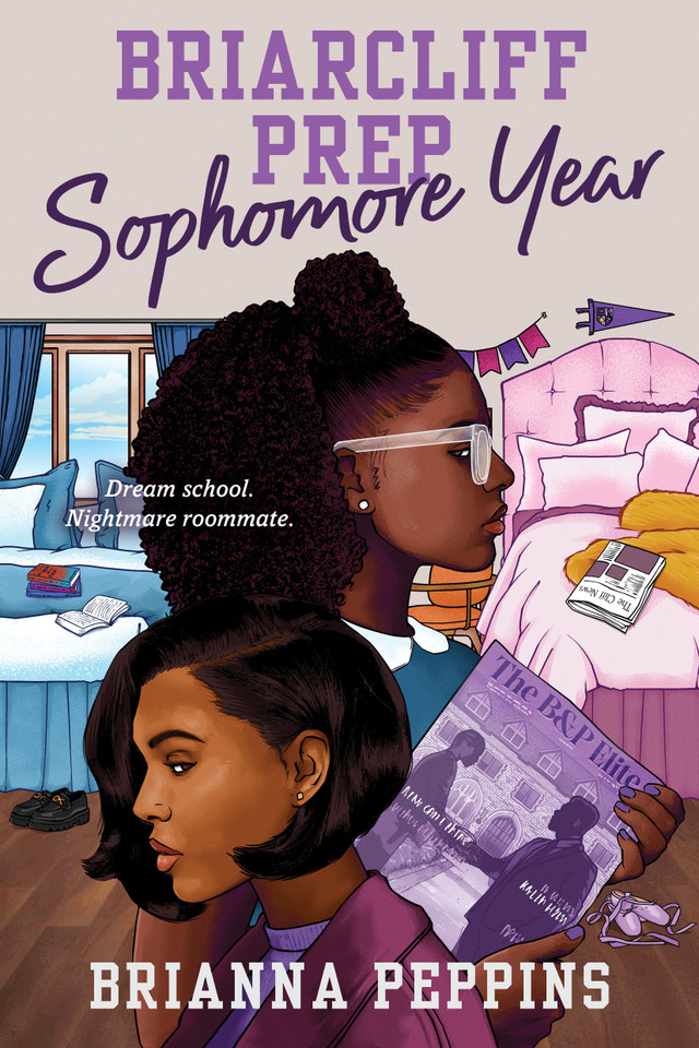 Briarcliff Prep: Sophomore Year book cover by Brianna Peppins