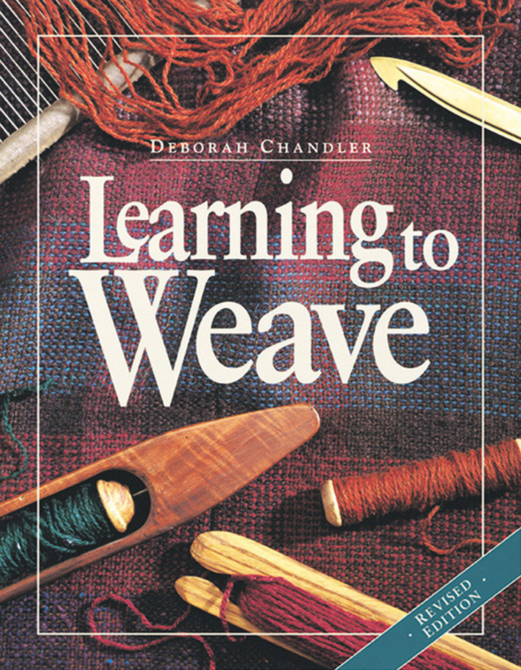 Learning to Weave book cover by Deborah Chandler