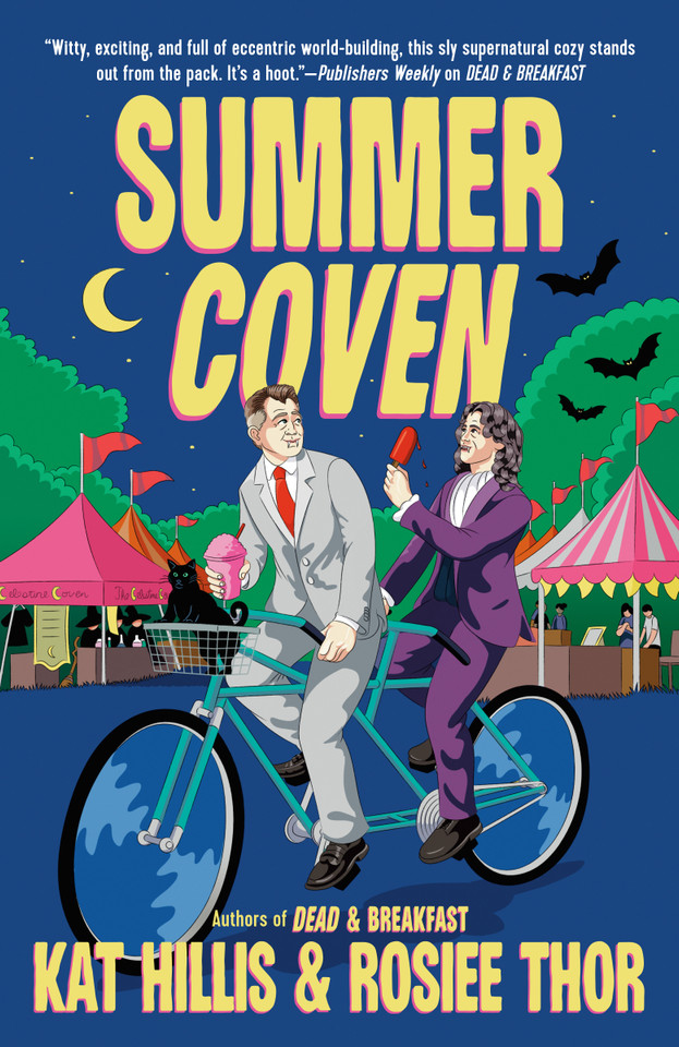 Summer Coven (A Dead & Breakfast Mystery) book cover by Kat Hillis, Rosiee Thor
