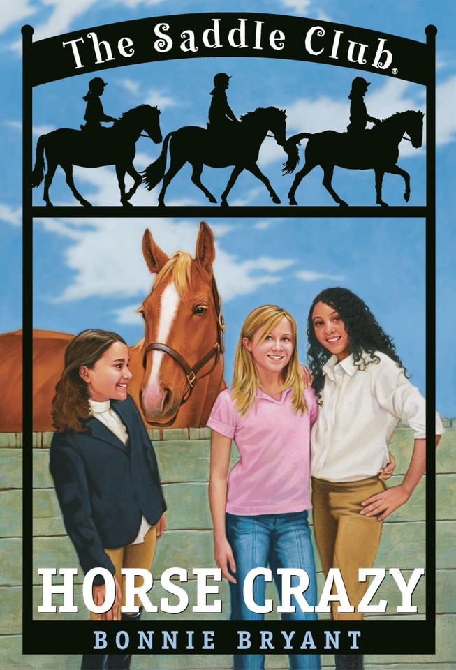 Horse Crazy (Saddle Club) book cover by Bonnie Bryant