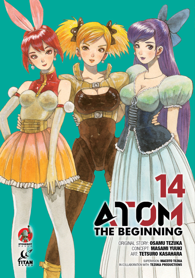 ATOM: The Beginning Vol.14 (ATOM THE BEGINNING) book cover by Osamu Tezuka, Masami Yuuki