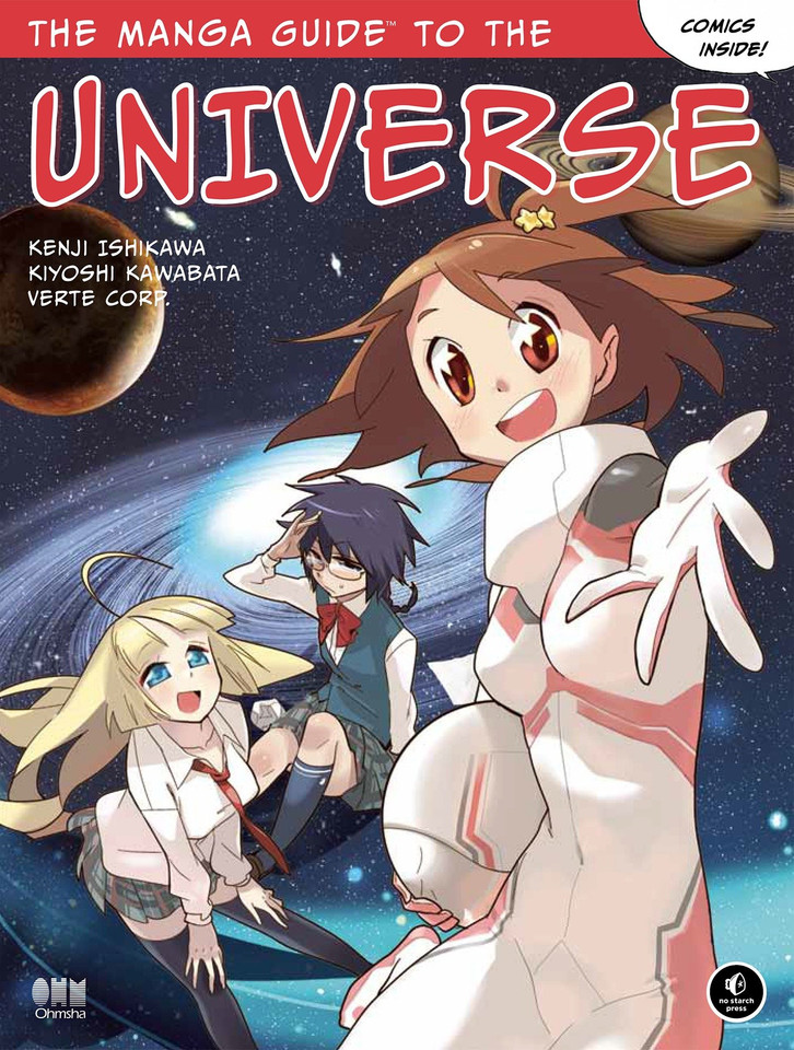 The Manga Guide to the Universe (The Manga Guides) book cover by Kenji Ishikawa, Kiyoshi Kawabata, Yutaka Hiiragi, Verte Corp Verte