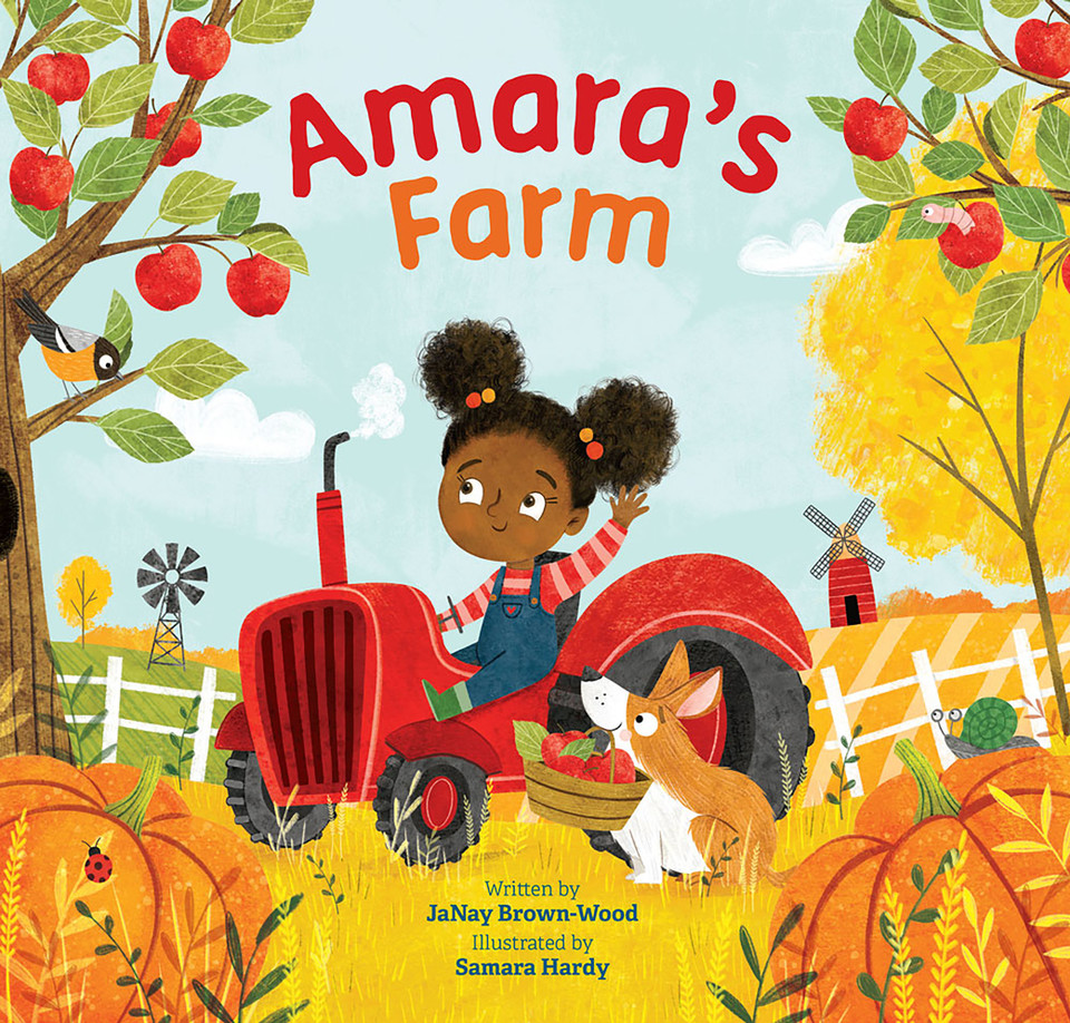 Amara's Farm (Where In the Garden?) book cover by JaNay Brown-Wood