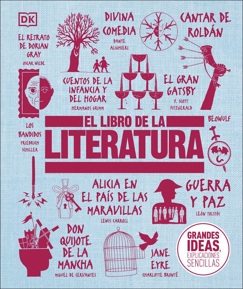 El Libro de la literatura (The Literature Book) (DK Big Ideas) book cover by DK