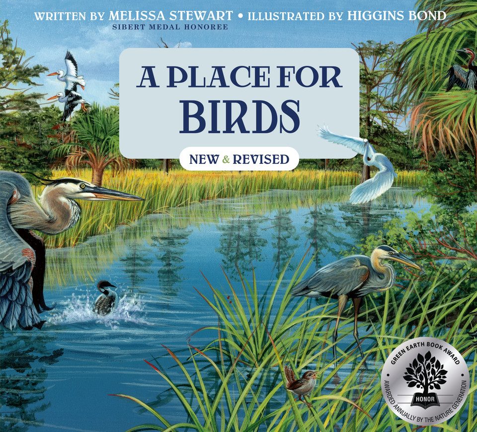 A Place for Birds (Third Edition) (A Place For. . .) book cover by Melissa Stewart