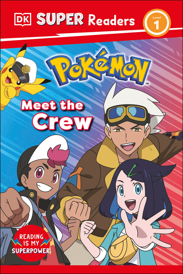 DK Super Readers Level 1 Pokémon Meet the Crew (DK Super Readers) book cover by DK