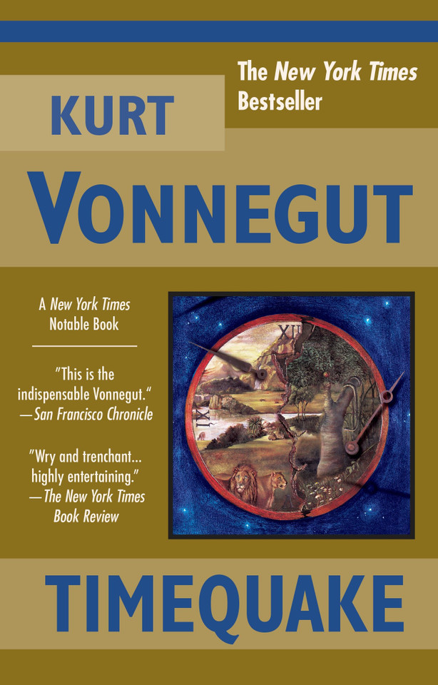 Timequake book cover by Kurt Vonnegut