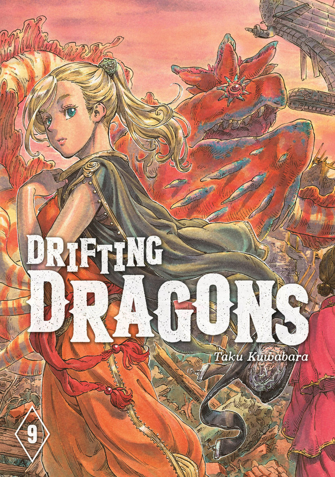 Drifting Dragons 9 (Drifting Dragons) book cover by Taku Kuwabara