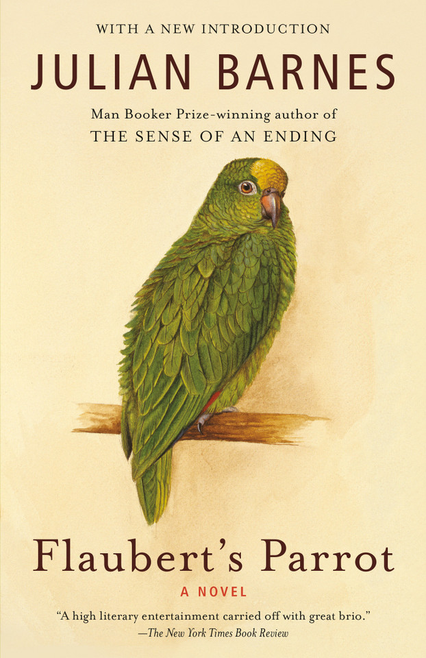 Flaubert's Parrot (Vintage International) book cover by Julian Barnes