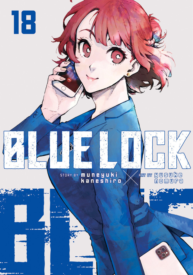 Blue Lock 18 (Blue Lock) book cover by Muneyuki Kaneshiro