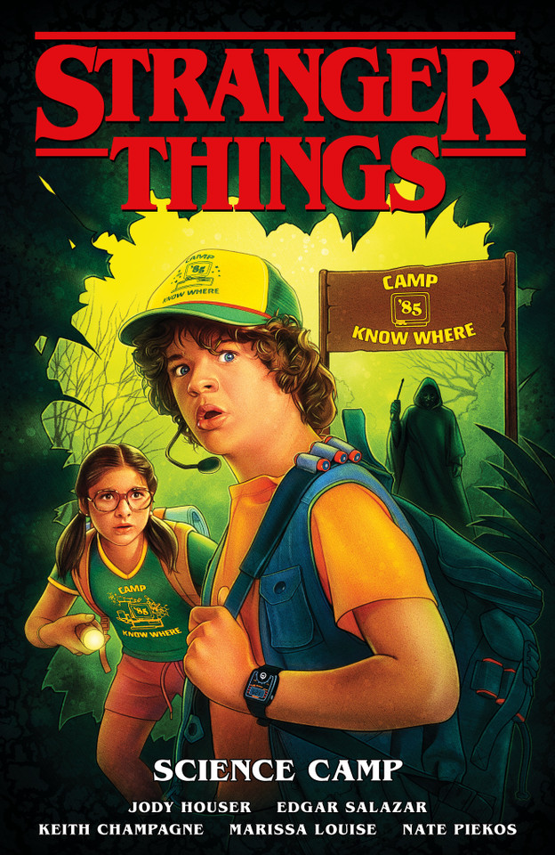 Stranger Things: Science Camp (Graphic Novel) book cover by Jody Houser