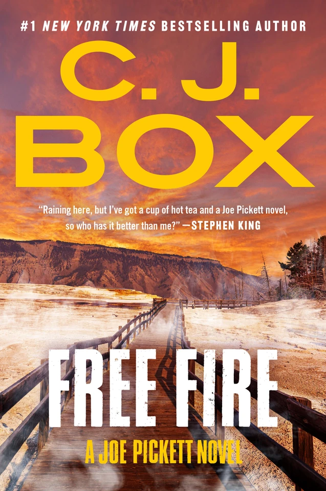 Free Fire (A Joe Pickett Novel) book cover by C. J. Box