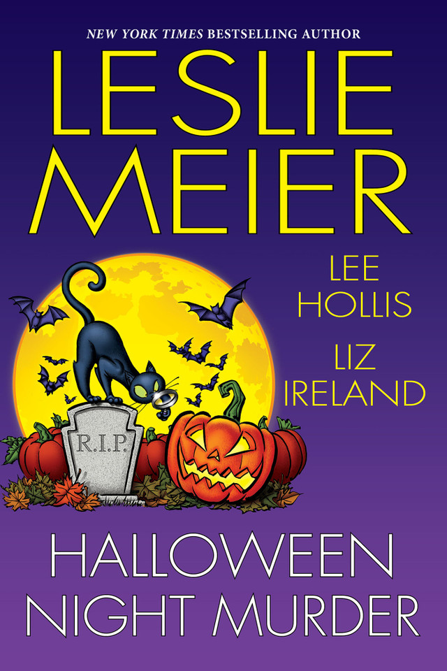 Halloween Night Murder book cover by Leslie Meier, Lee Hollis, Liz Ireland