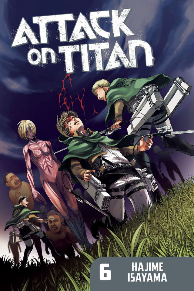 Attack on Titan 6 (Attack on Titan) book cover by Hajime Isayama