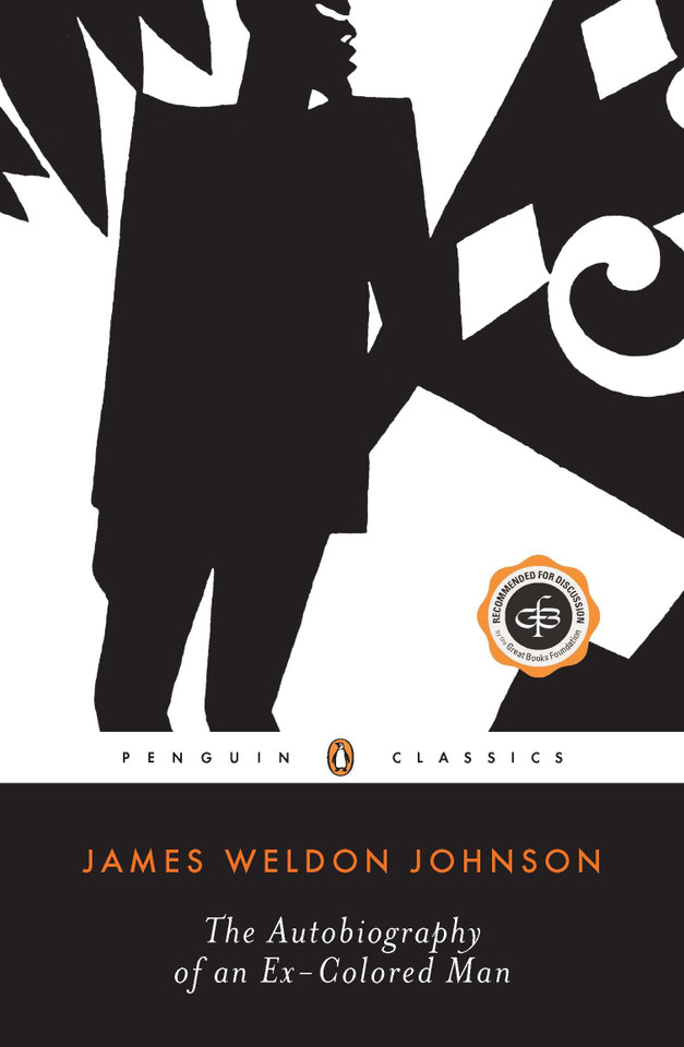 The Autobiography of an Ex-Colored Man book cover by James Weldon Johnson