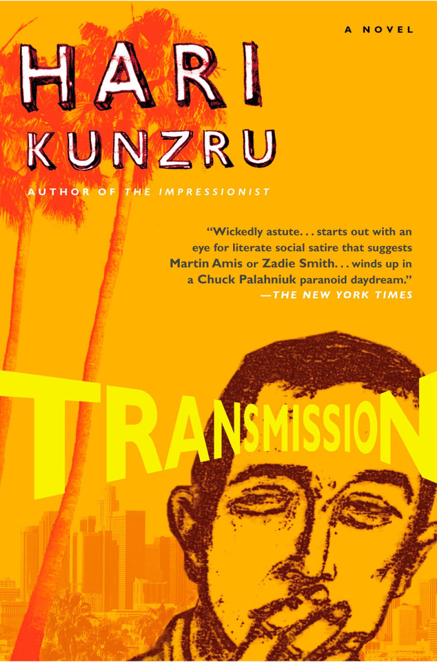 Transmission book cover by Hari Kunzru