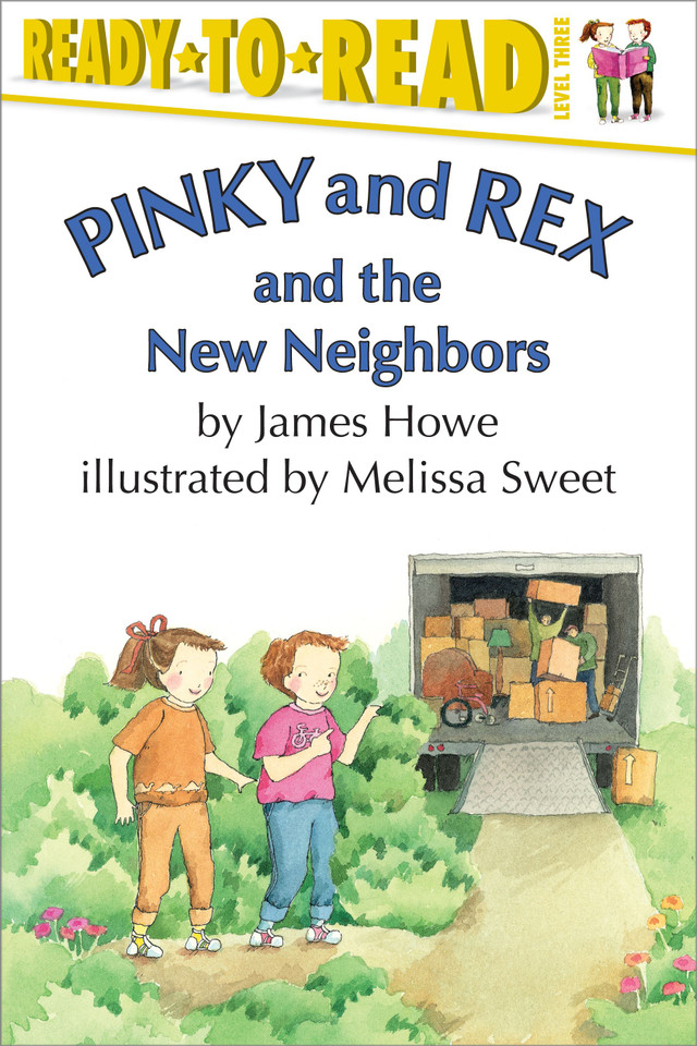Pinky and Rex and the New Neighbors: Ready-to-Read Level 3 (Pinky & Rex) book cover by James Howe