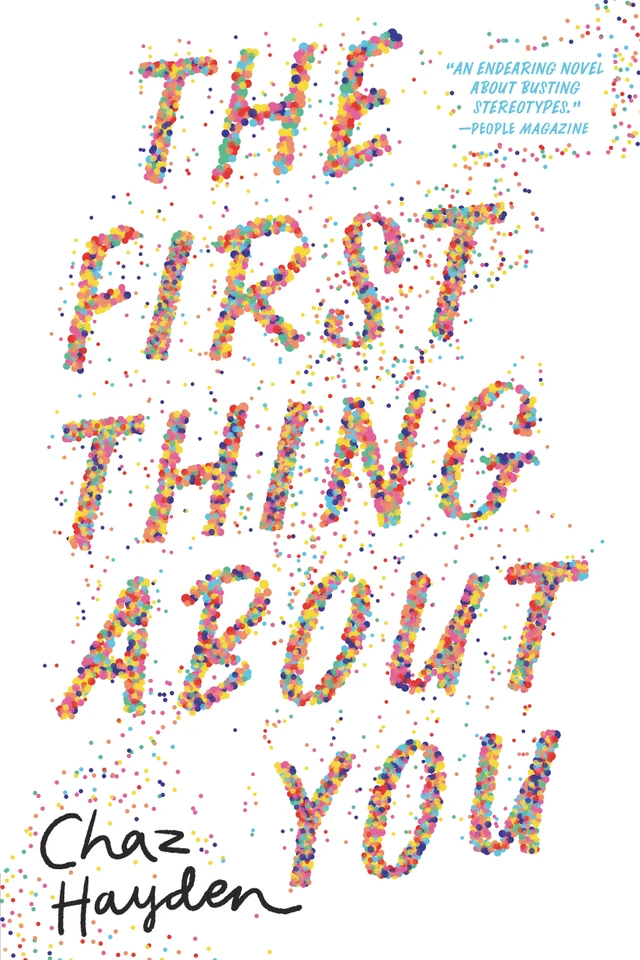 The First Thing About You book cover by Chaz Hayden