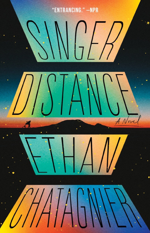 Singer Distance book cover by Ethan Chatagnier