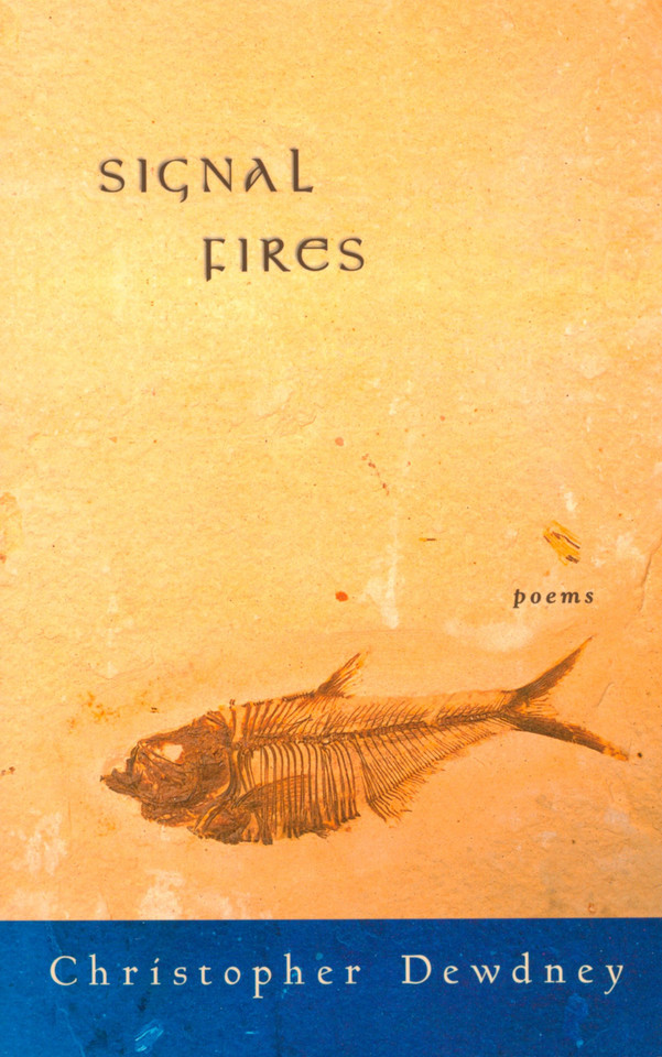 Signal Fires book cover by Christopher Dewdney