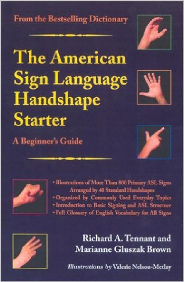 The American Sign Language Handshape Starter: A Beginner's Guide Cover