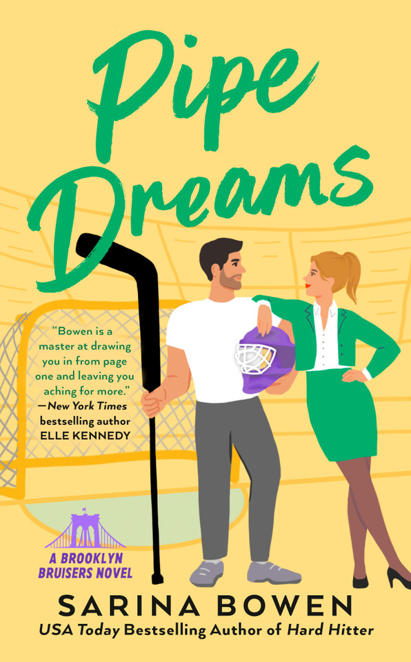 Pipe Dreams (A Brooklyn Bruisers Novel) book cover by Sarina Bowen