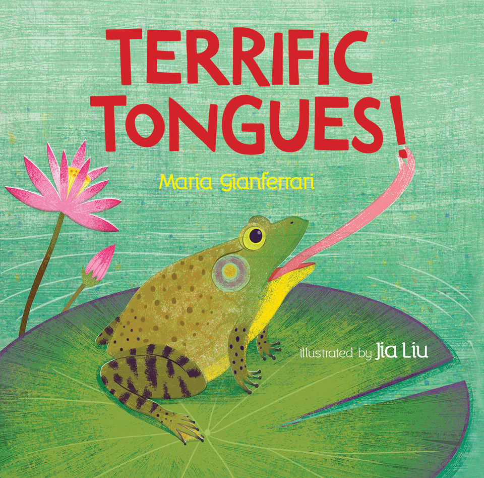 Terrific Tongues! book cover by Maria Gianferrari