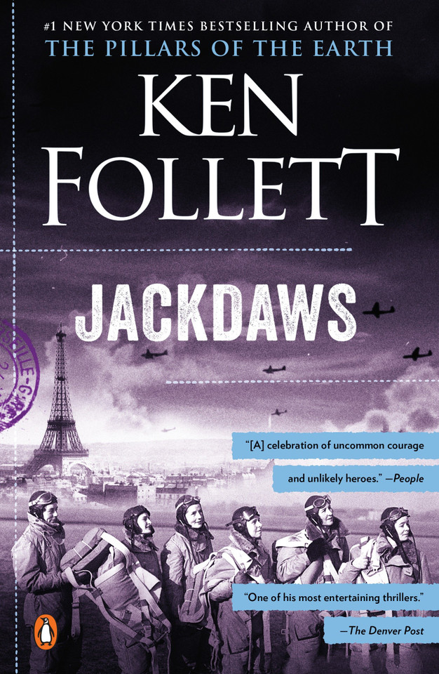 Jackdaws book cover by Ken Follett