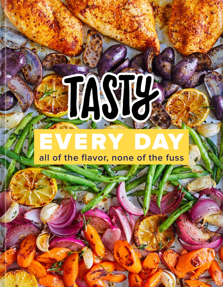 Tasty Every Day: All of the Flavor, None of the Fuss (An Official Tasty Cookbook) book cover by Tasty