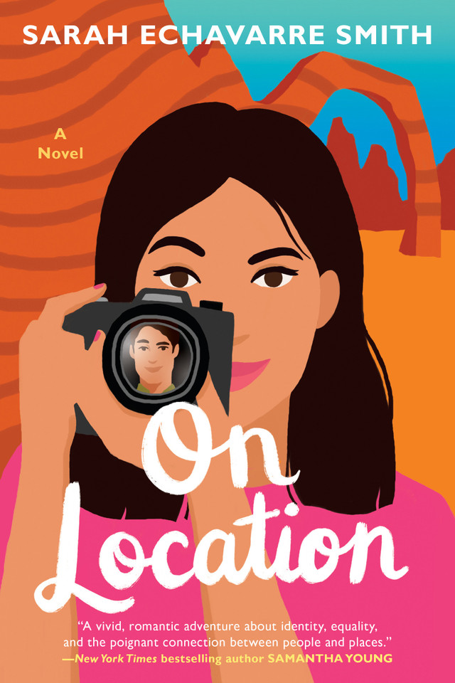 On Location book cover by Sarah Echavarre Smith
