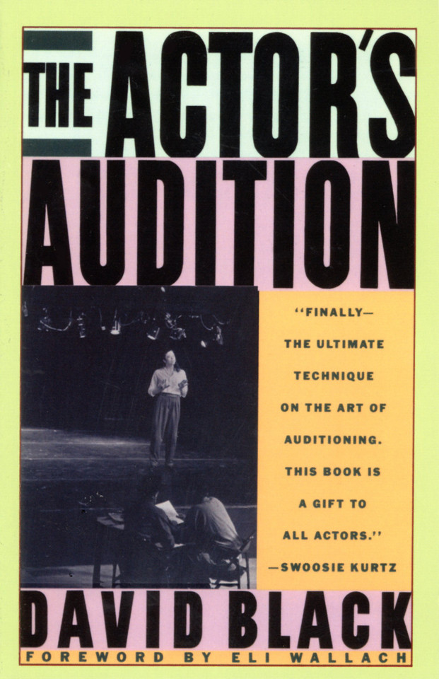 The Actor's Audition book cover by David Black