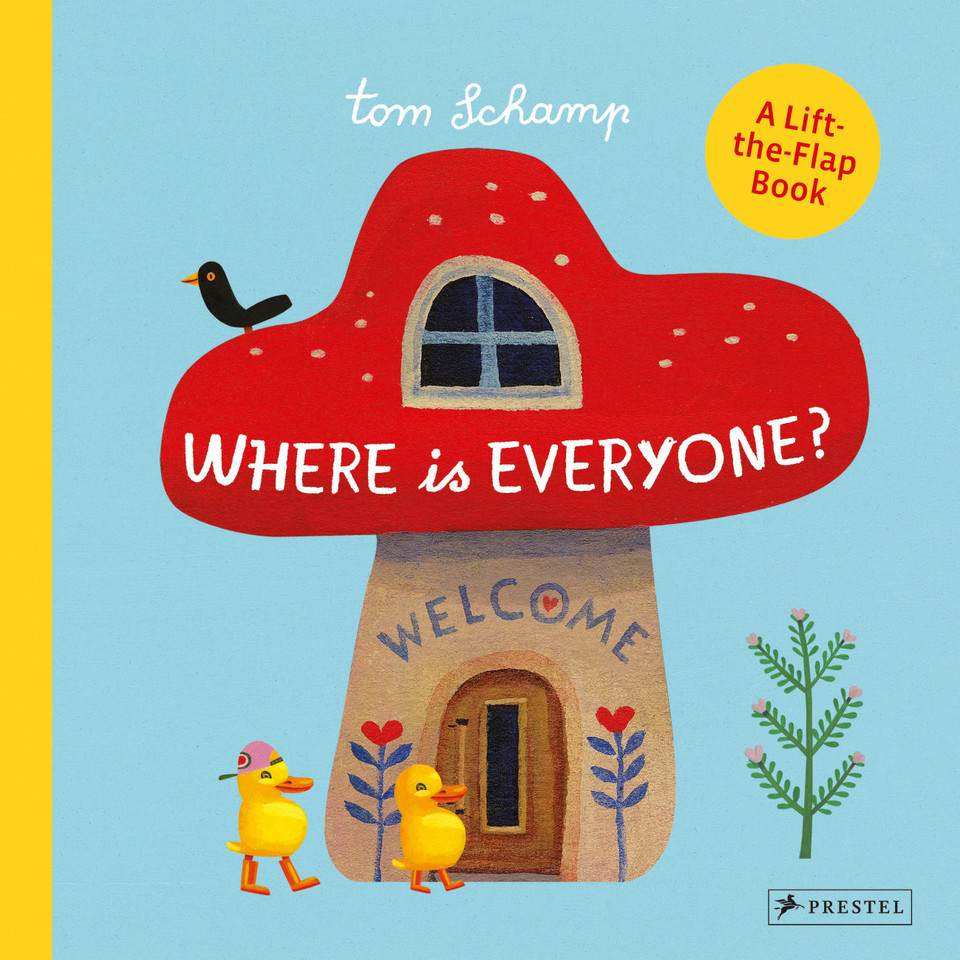 Where is Everyone? book cover by Tom Schamp